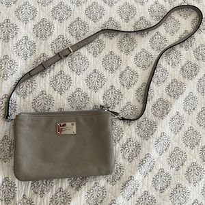 MK gray cross body